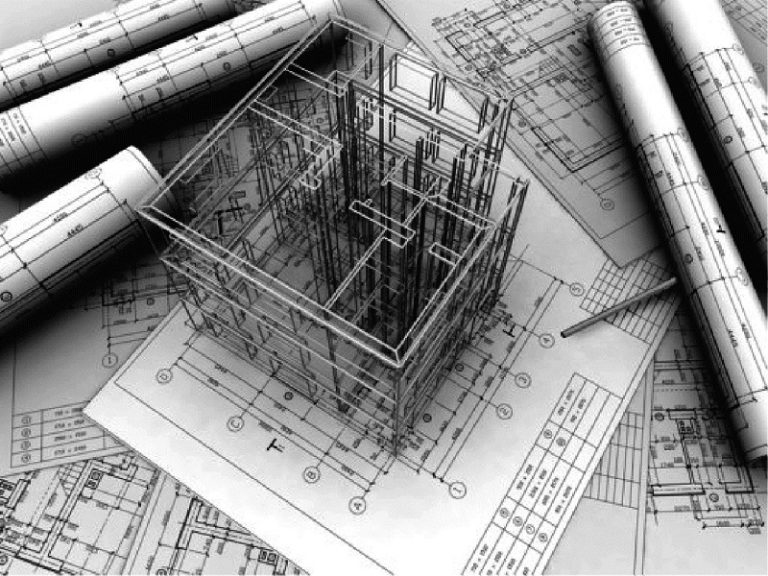 Intricate homework Details: Architecture and Construction Plans on a Table Architecture and construction plans on a table - showcasing the intricate details for architecture homework help