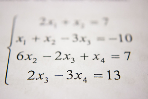 Algebra Homework Help: Detailed Solutions and Step-by-Step Guidance A detailed shot of a paper displaying a number, assisting with Algebra Homework Help
